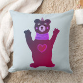 Cushion Kinder Room Brown Lady beer Kussen (Deken)