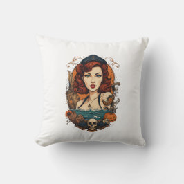 cushion mermaid pin up kussen