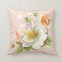 Cushion - Ontwerp van een Roos met Floral Cream
