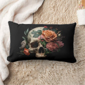 Cushion Pillow met Rozen langwerpig Kussen (Deken)