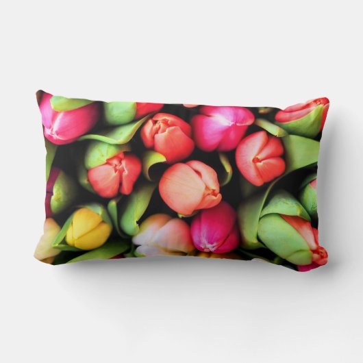 Cushion:Real Summer Flowers Kussen (Achterkant)