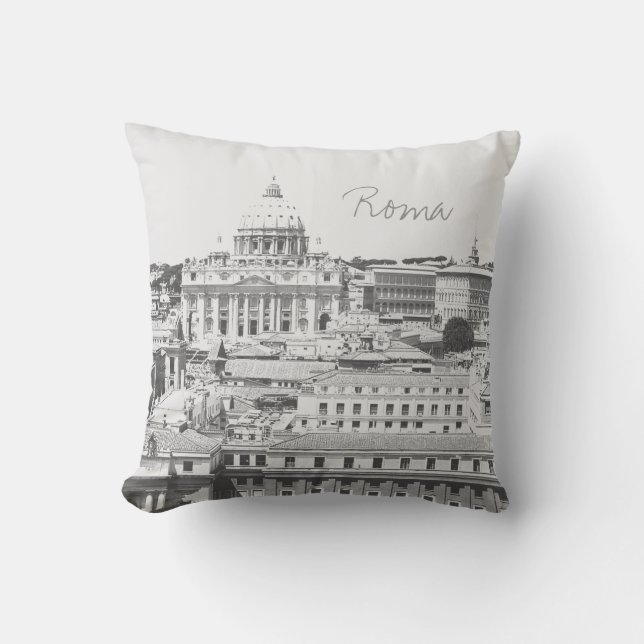 Cushion Rome Scene Kussen (Voorkant)