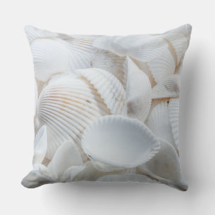 Cushions Kussens - Witte schelpen