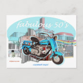 Cushman_Eagle_Blue Briefkaart (Voorkant)