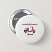 Cushman Highlander Scooter Ronde Button 5,7 Cm (Voorkant /achterkant)