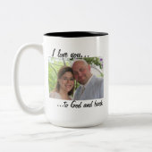 Cusomize het! Glaswaar Tweekleurige Koffiemok (Links)