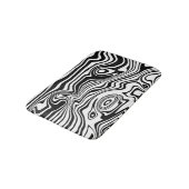 Cusrom Colors Bath Mat - Art Waves (Gekanteld)