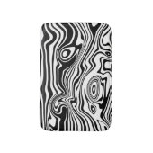 Cusrom Colors Bath Mat - Art Waves (Voorkant Verticaal)