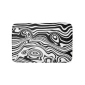 Cusrom Colors Bath Mat - Art Waves (Voorkant)
