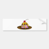 Custard Chock-Chip Cake Bumpersticker (Voorkant)
