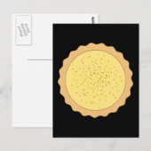 Custard Tart Pie. Briefkaart (Voorkant / Achterkant)