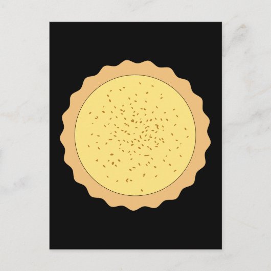 Custard Tart Pie. Briefkaart (Voorkant)