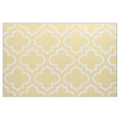 Custard Yellow Moroccan Trellis Pattern Fabric 02 Stof (Fat Quarter)