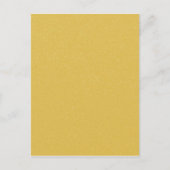 Custard YELLOW with fine Glitter Briefkaart (Voorkant)