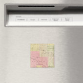 Custer en Logan County, Nebraska Magneet (Insitu (Vaatwasser))