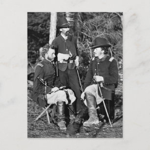 Custer & Friends, jaren 1860 Briefkaart