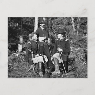 Custer & Friends, jaren 1860 Briefkaart