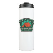 Custer-Gallatin National Forest Camping Thermosbeker (Voorkant)