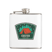 Custer National Forest Camping Heupfles (Voorkant)