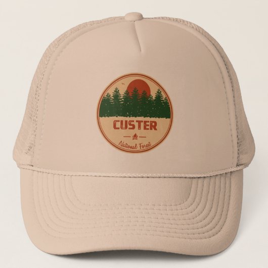 Custer National Forest Trucker Pet (Voorkant)