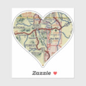 Custer SD Kaart Sticker (Vel)