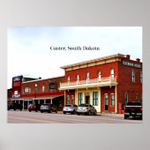 Custer, South Dakota Poster (Voorkant)