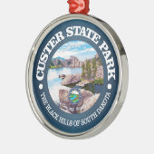 Custer SP Metalen Ornament (Links)