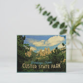 Custer State Park Briefkaart (Staand voorkant)