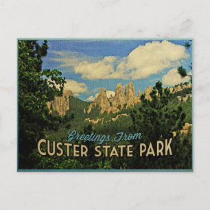Custer State Park Briefkaart