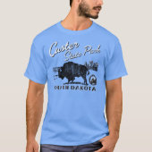 Custer State Park Buffalo Tee Shirt (Voorkant)