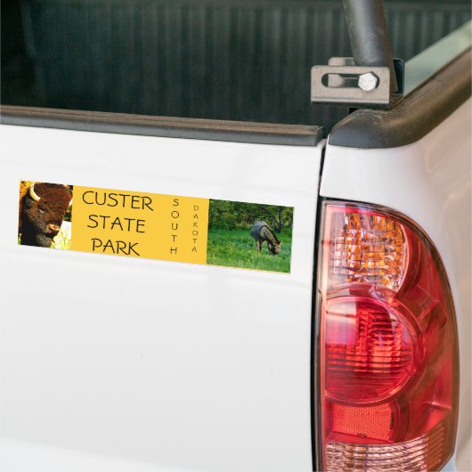 Custer State Park Bumpersticker (Op Truck)