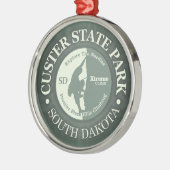 Custer State Park (CLB) Metalen Ornament (Links)