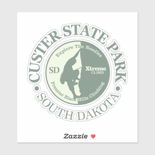 Custer State Park (CLB) Sticker (Vel)
