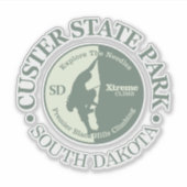 Custer State Park (CLB) Sticker (Voorkant)