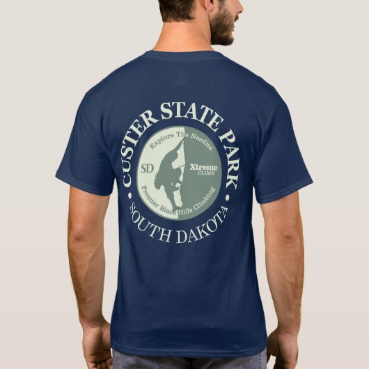 Custer State Park (CLB) T-shirt (Achterkant)