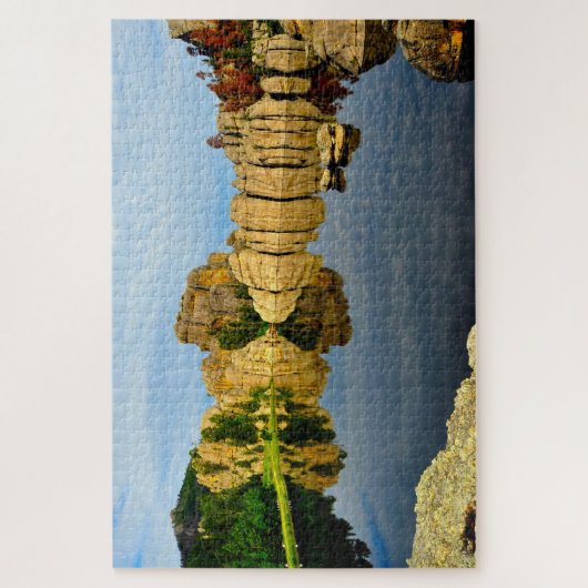 Custer State Park Dakota. Jigzaag Puzzle Legpuzzel (Verticaal)