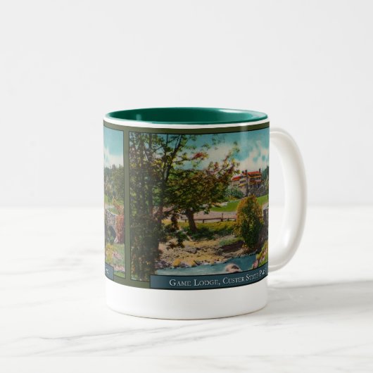 Custer State Park Game Lodge Coffee Mok (Voorkant rechts)