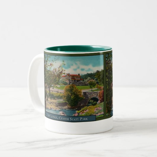 Custer State Park Game Lodge Coffee Mok (Voorkant links)