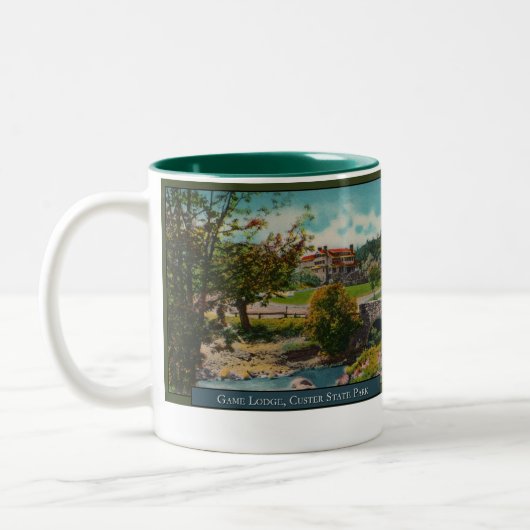 Custer State Park Game Lodge Coffee Mok (Links)