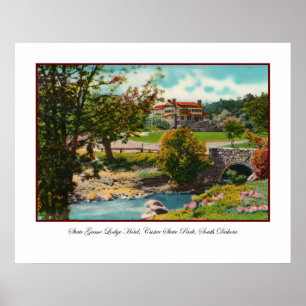 Custer State Park Game Lodge Print