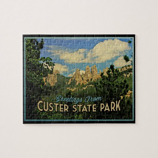 Custer State Park Legpuzzel (Horizontaal)
