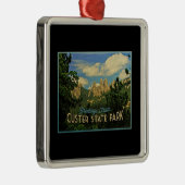 Custer State Park Metalen Ornament (Rechts)