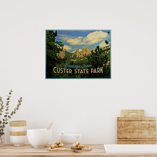 Custer State Park Poster (Keuken)