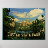 Custer State Park Poster (Voorkant)