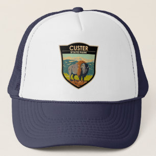 Custer State Park South Dakota American Bison Trucker Pet