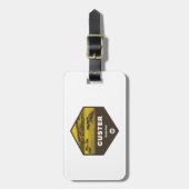 Custer State Park South Dakota Bagagelabel (Voorkant verticaal)