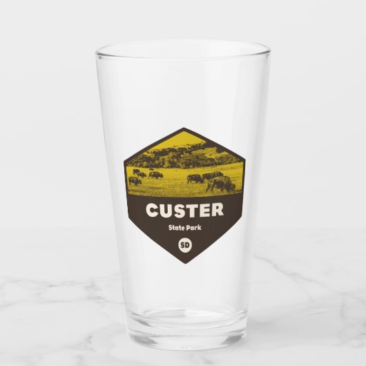 Custer State Park South Dakota Glas (Voorkant)