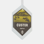 Custer State Park South Dakota Glas Ornament (Voorkant Rechts)