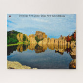 Custer State Park South Dakota Jigzaag Puzzle Legpuzzel (Horizontaal)