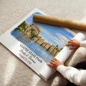Custer State Park South Dakota Poster, Watercolor Poster